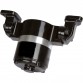 FORD FALCON MUSTANG CLEVELAND 302 351C ELECTRIC WATER PUMP WITH BACKING PLATE - 35 GPM BLACK CHROME FINISH